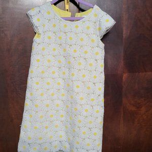 Gymboree daisy lace shift dress.